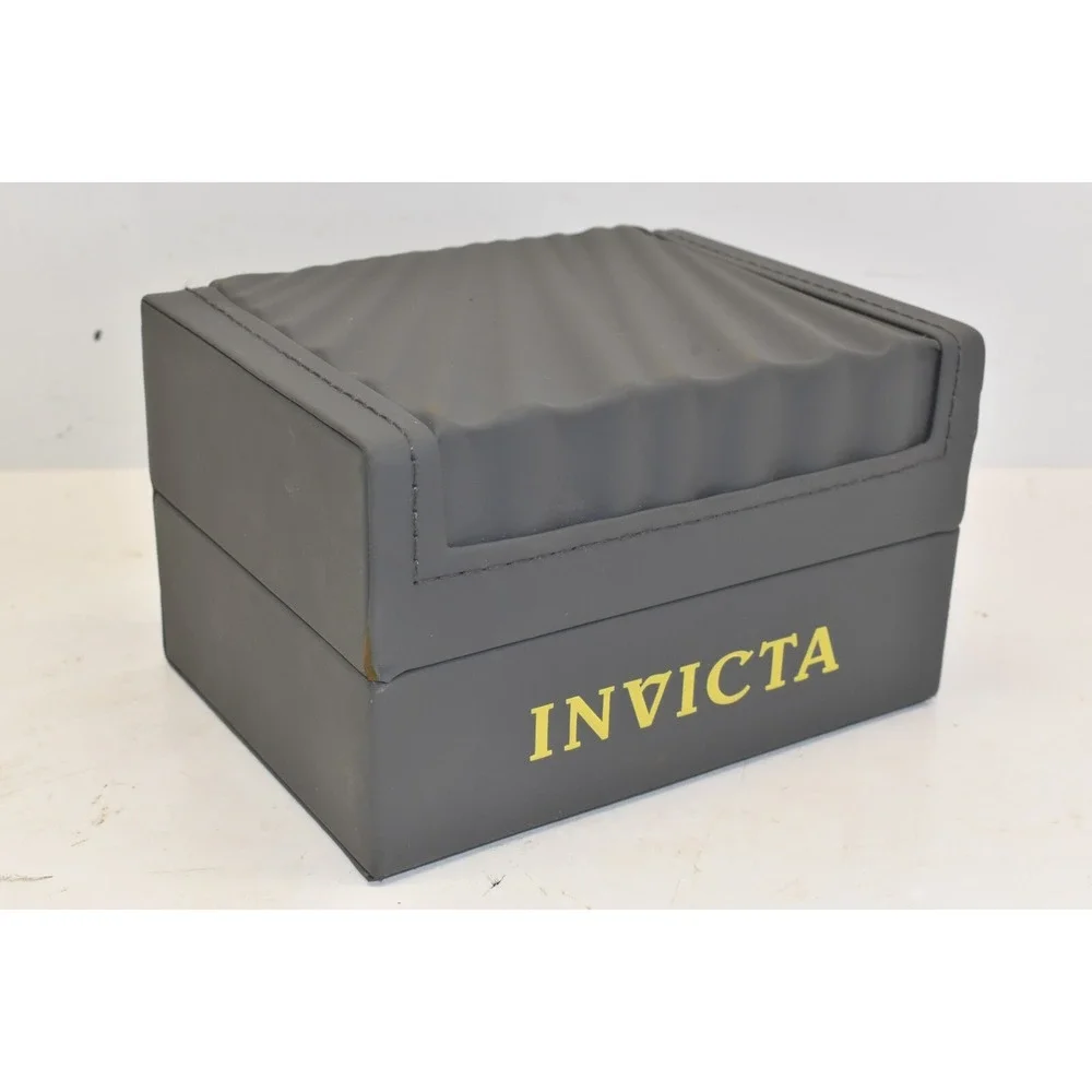 Invicta Corduba Mens‎ Analog Wrist Watch Model 23620 Silver Toned/Blue Vein 50mm